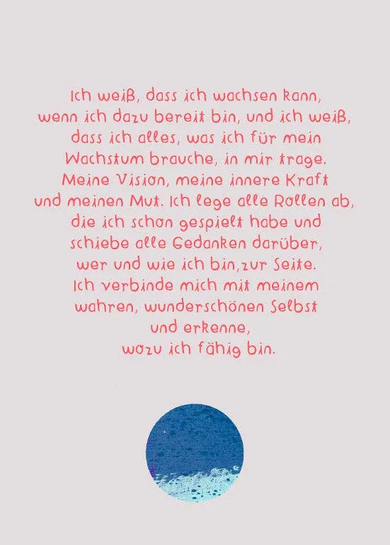 Affirmationskarten Set für Erwachsene - "Karten für ein gutes Leben"