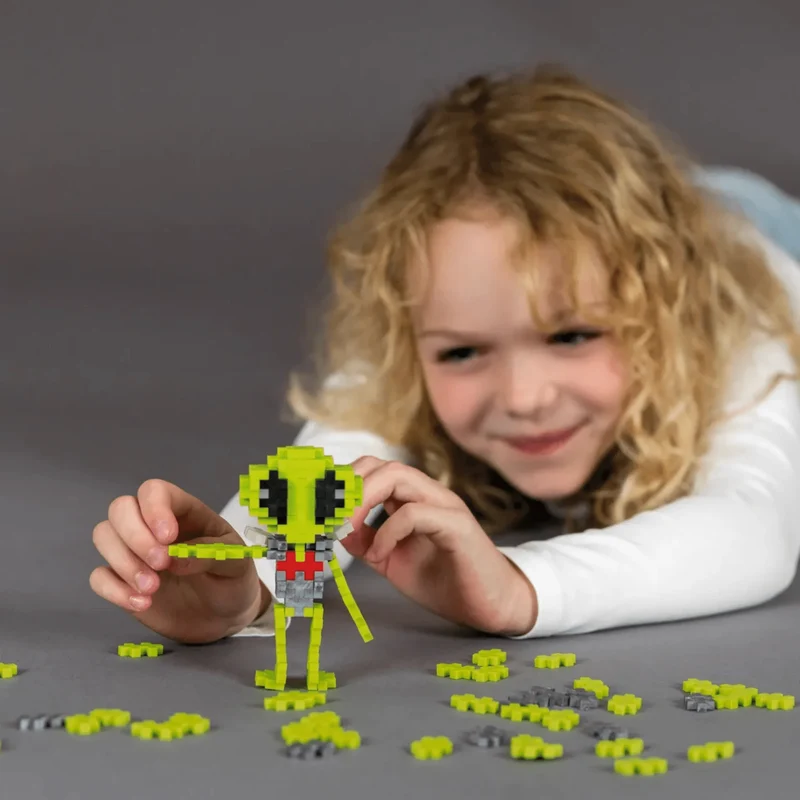 Plus-Plus 100 Kreativ Bausteine Alien