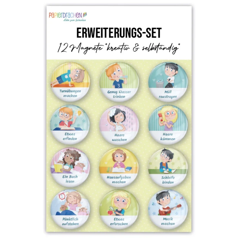 Magnet-Erweiterungs-Set "Kreativ & Selbstständig"