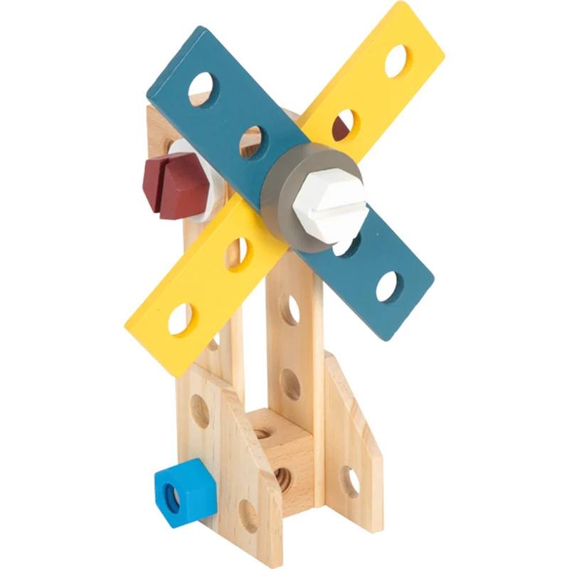 Werkzeugrucksack „Workshop“ – Holz-Werkzeugset im Kinderrucksack