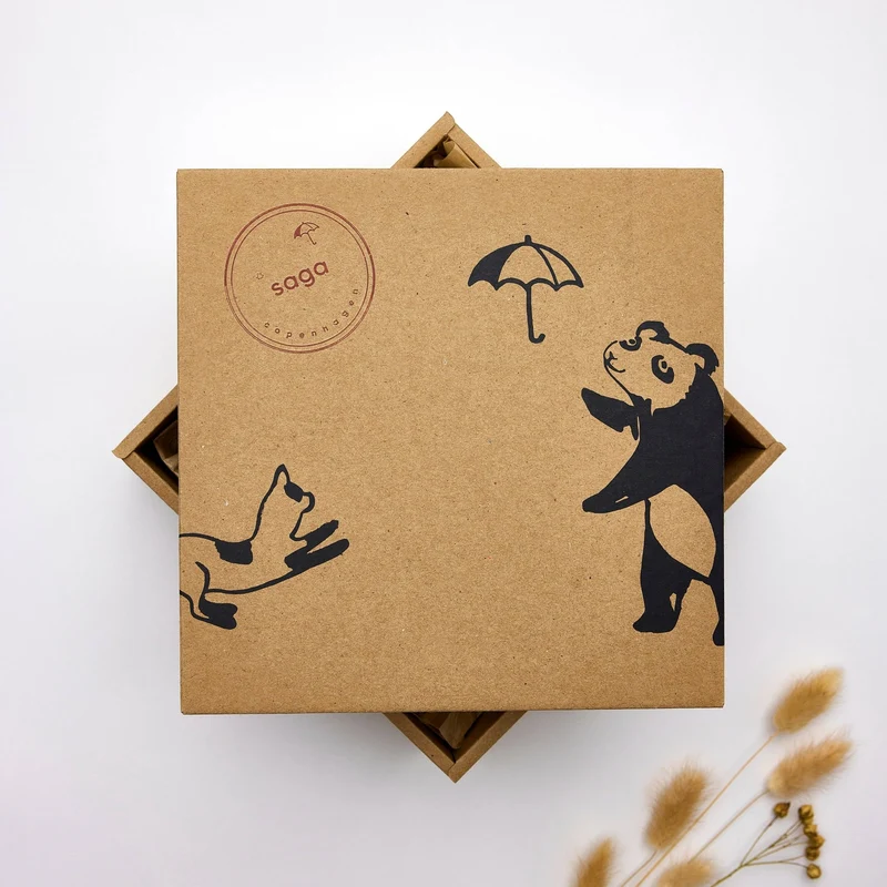 Baby-Geschenkbox - "Tiny Paws" - Nachhaltig & Bio