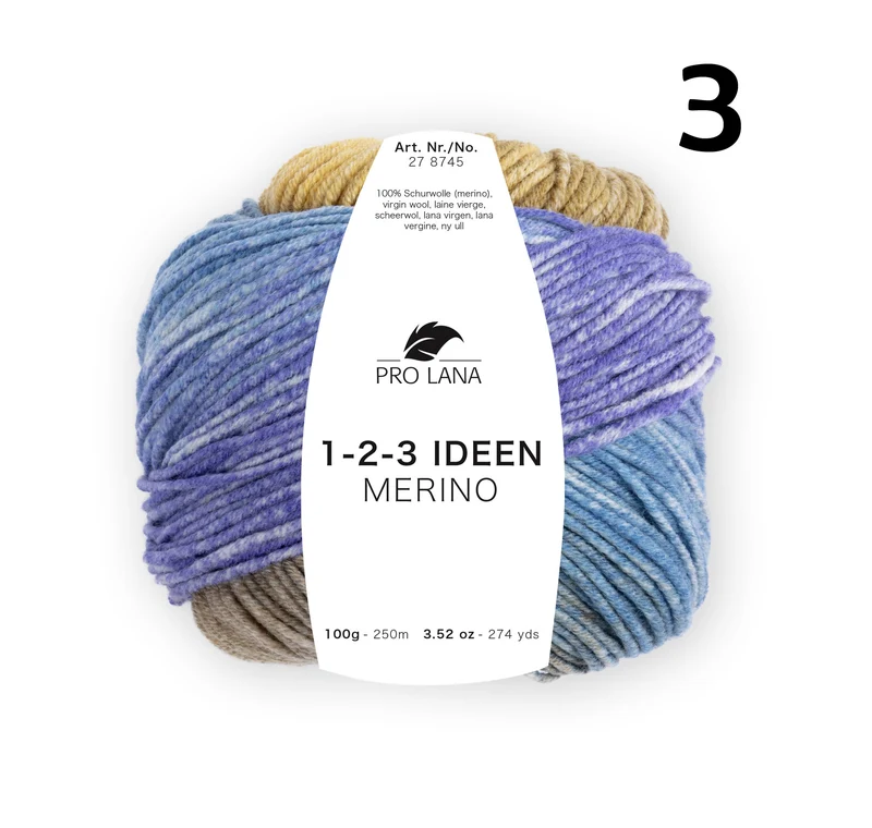 1-2-3 Ideen Merino von Pro Lana