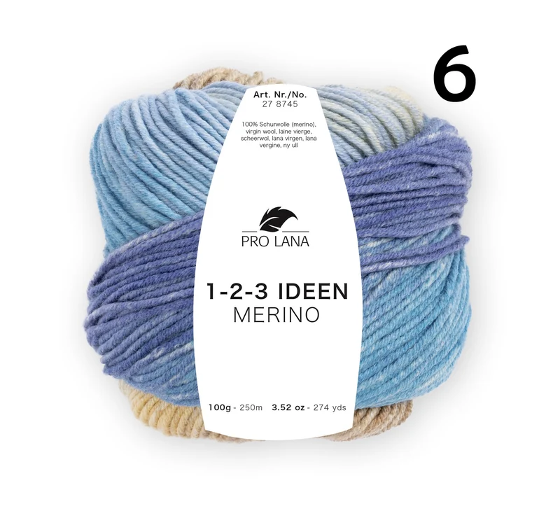 1-2-3 Ideen Merino von Pro Lana