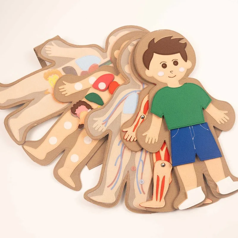 Jolly Designs Travel Buddy Mein Körper - Jungen