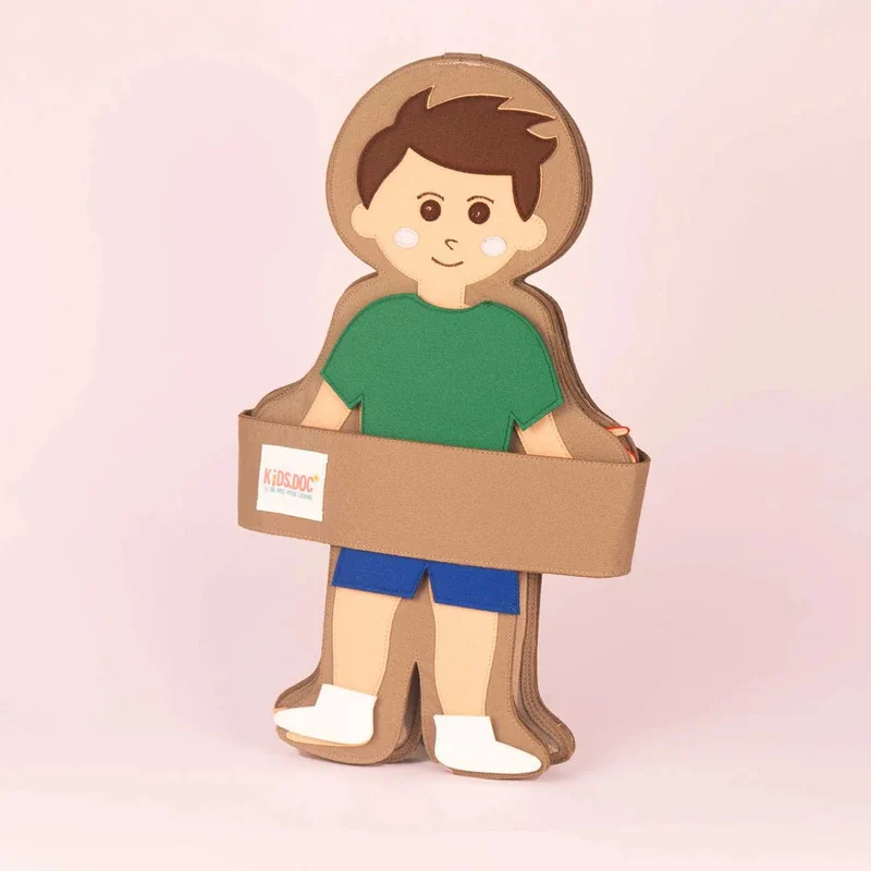 Jolly Designs Travel Buddy Mein Körper - Jungen