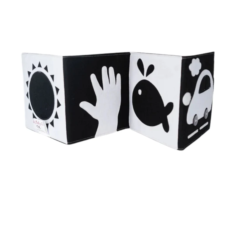 Jolly Designs - Kontrastkarten-Büchlein Black and White