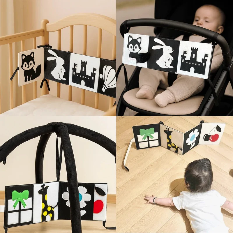 Jolly Designs - Kontrastkarten-Büchlein