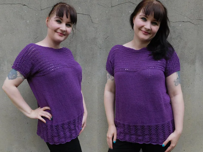 Tee(Shirt) TRAUMFÄNGER Strickanleitung