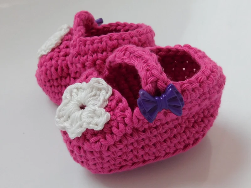 Baby Ballerinas Häkelanleitung