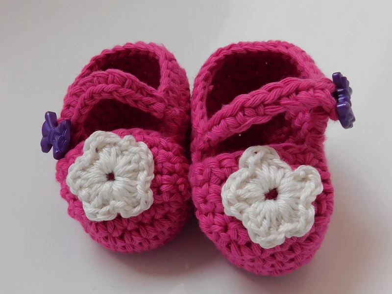 Baby Ballerinas Häkelanleitung