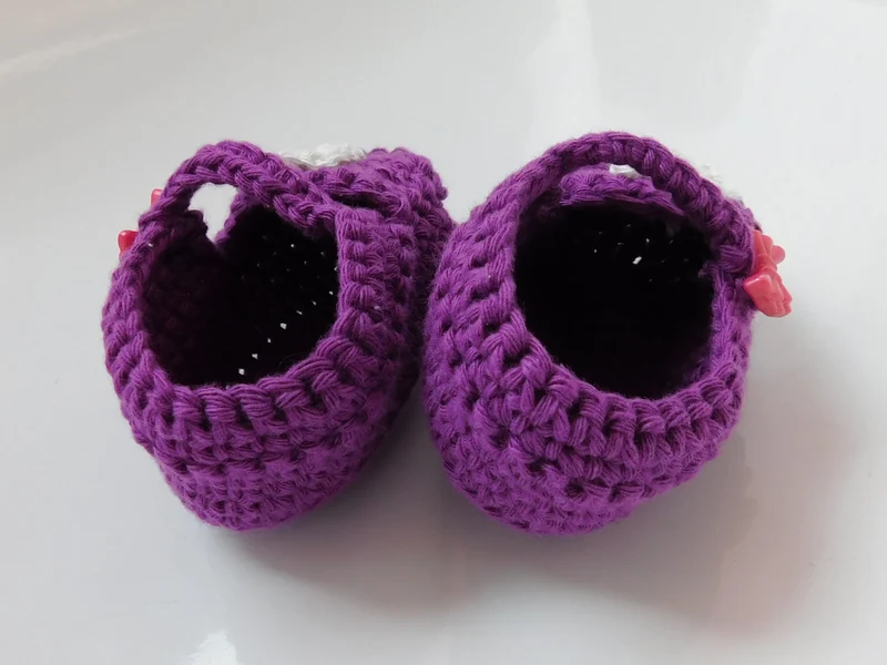 Baby Ballerinas Häkelanleitung