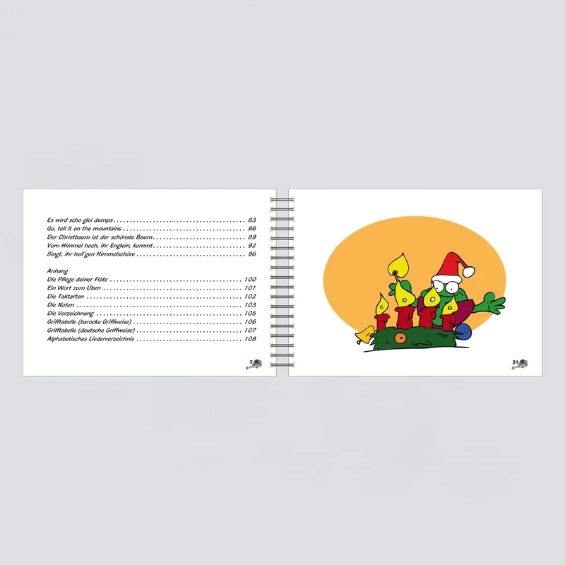 Voggys Weihnachtslieder für Blockflöte