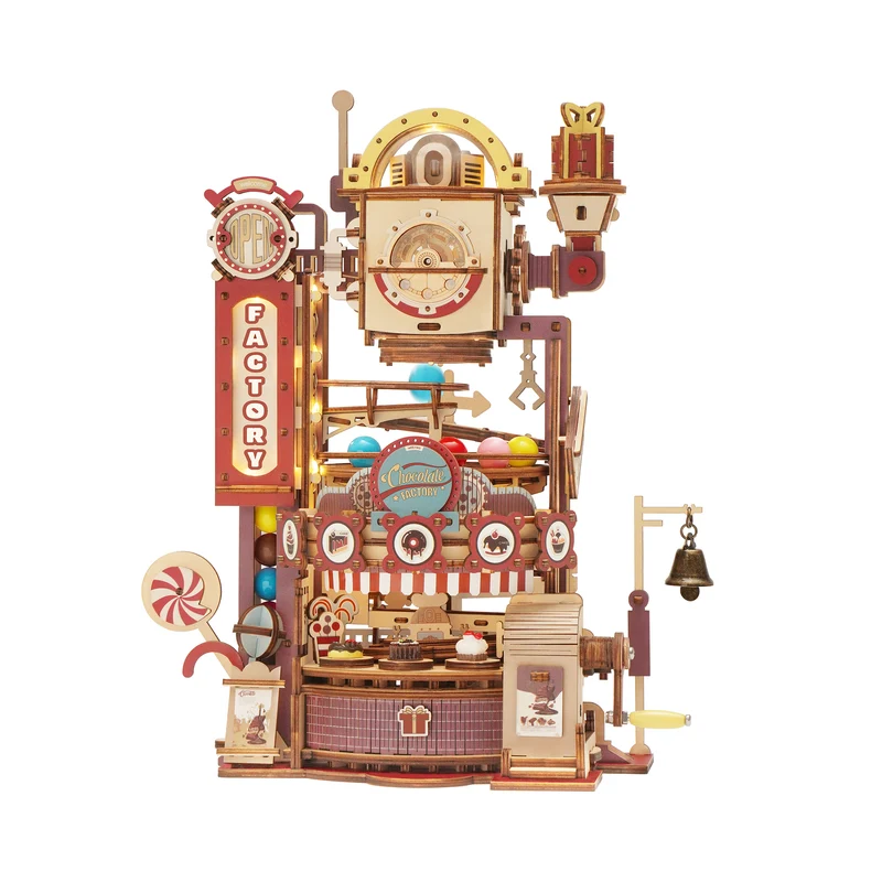 Robotime Chocolate Factory Marble Run LGA02
