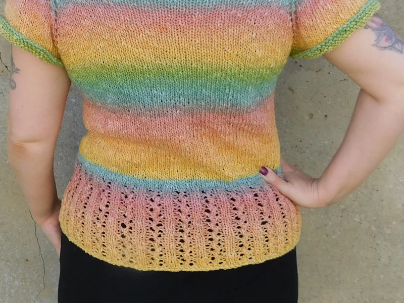 RVO Shirt LA OLA Strickanleitung