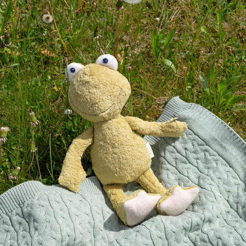Bio-Kuscheltier Frosch von Sigikid