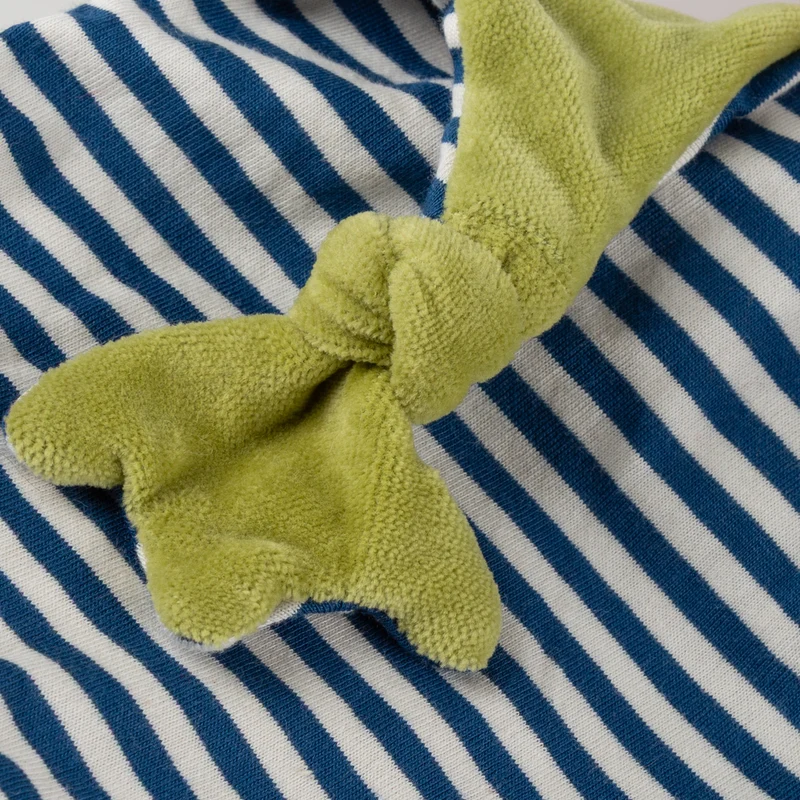 Bio-Schnuffeltuch Frosch blau von Sigikid