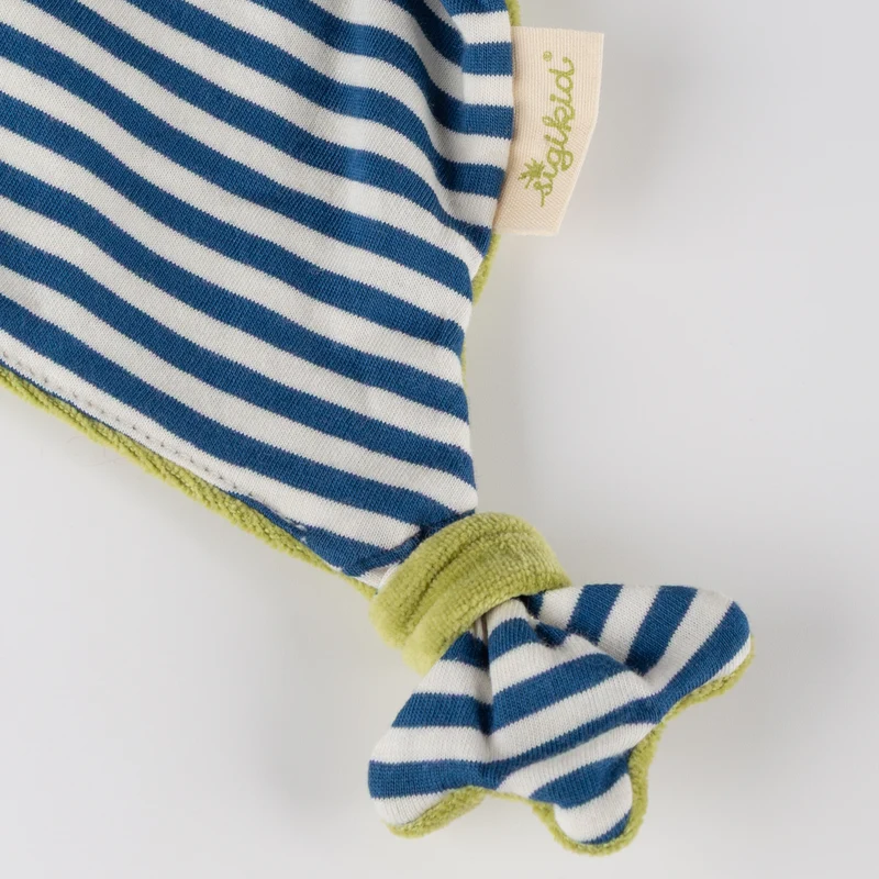 Bio-Schnuffeltuch Frosch blau von Sigikid