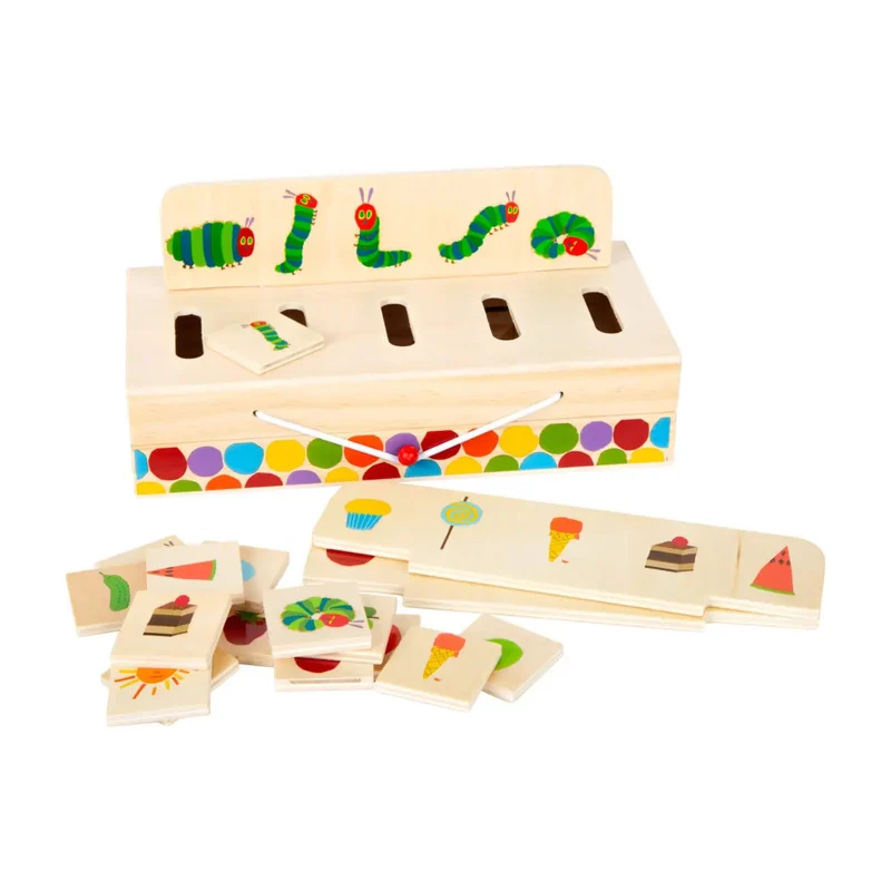 Sortierspiel Raupe Nimmersatt