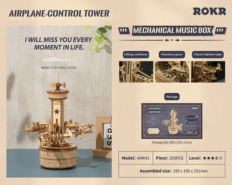 Robotime Air-Control Tower AMK41