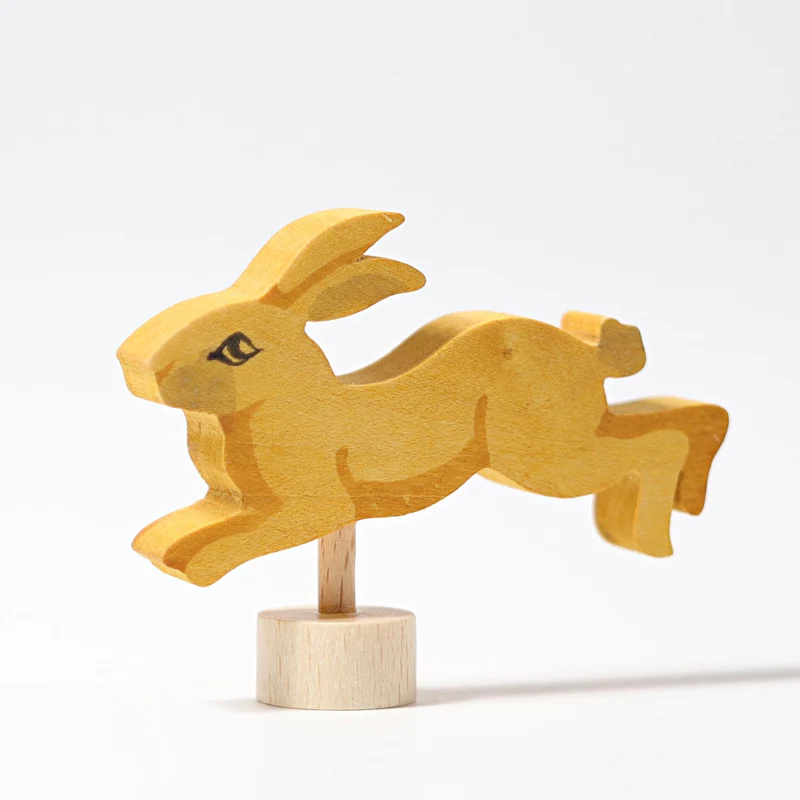 Grimms 04233 Steckfigur Hase springend