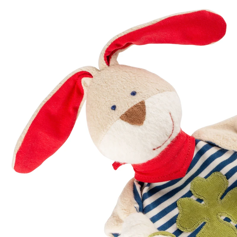 Bio-Schnuffeltuch Hase blau von Sigikid