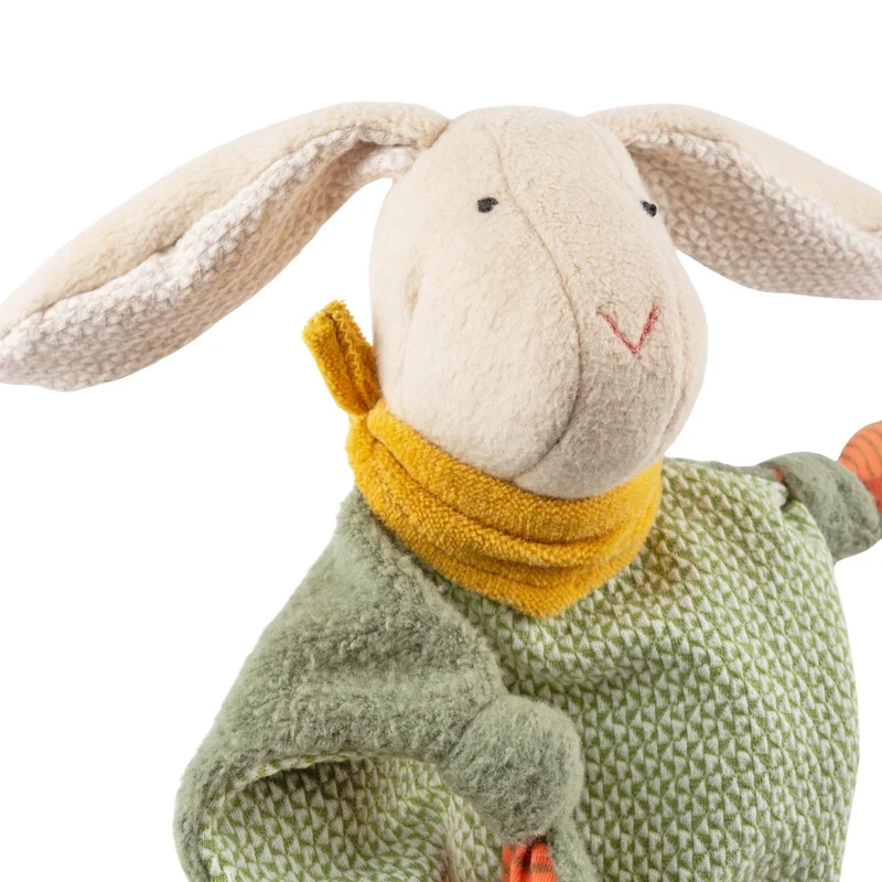 Bio-Schnuffeltuch Hase beige von Sigikid