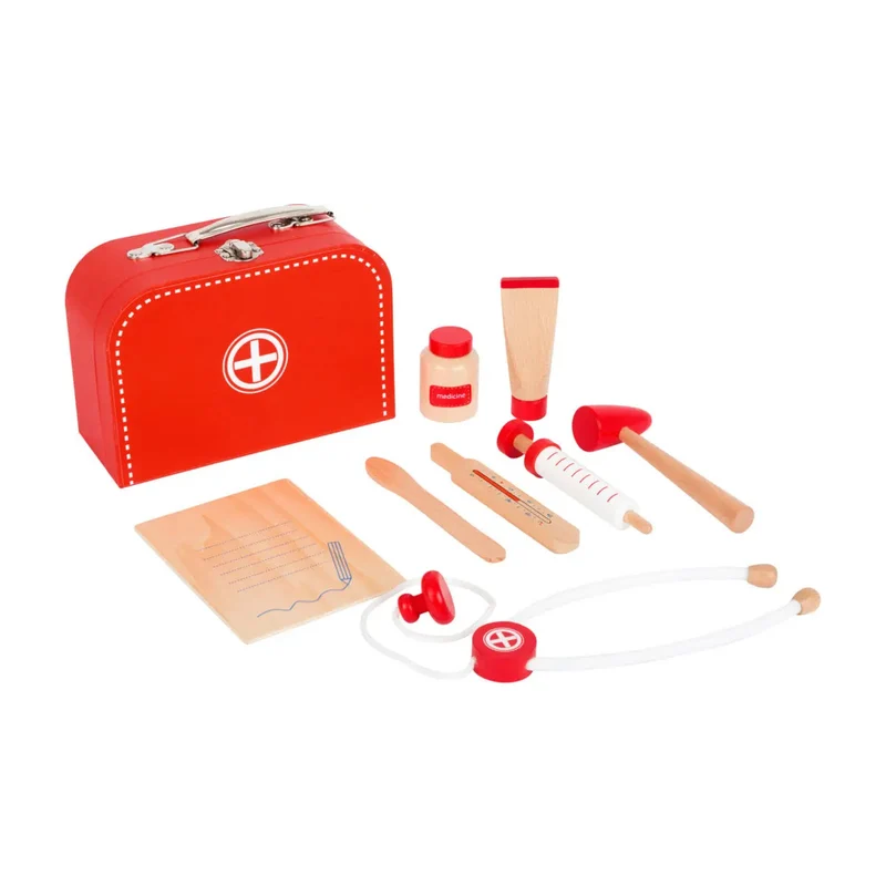 Arztkoffer Spielset – Holz-Spielzeug für kleine Mediziner