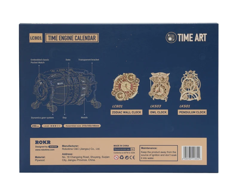Robotime Time Engine Calendar LC801