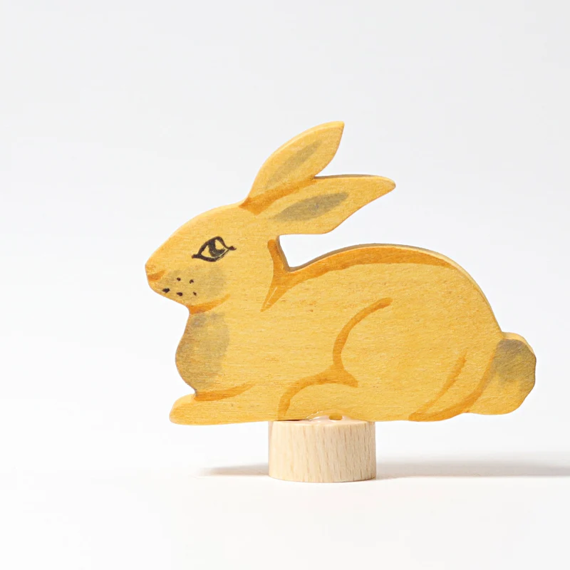 Grimms 04232 Steckfigur Hase sitzend