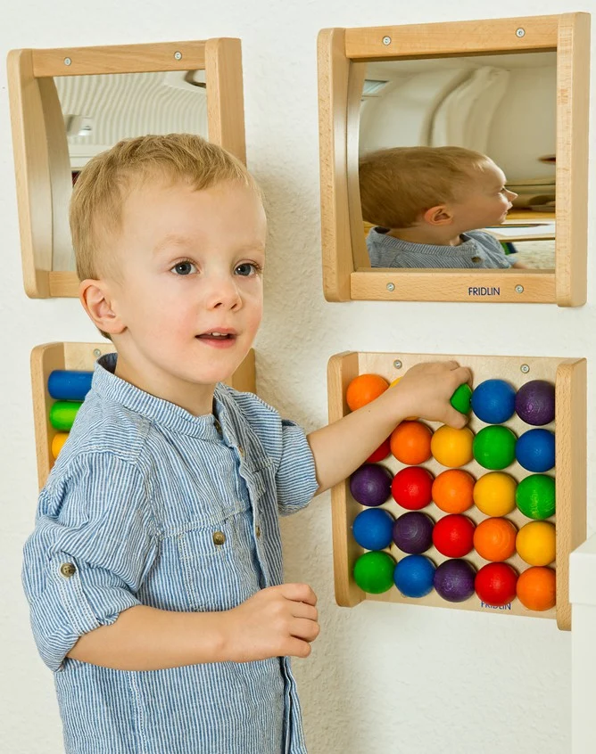 Wandspiel "Kugelrollbrett" Fridlin