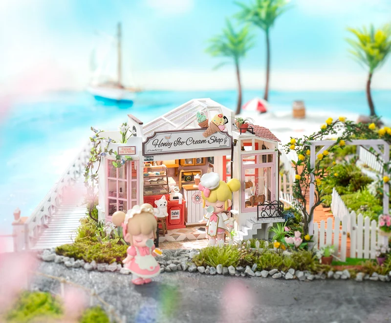 Robotime Honey Ice-Cream Shop DG148