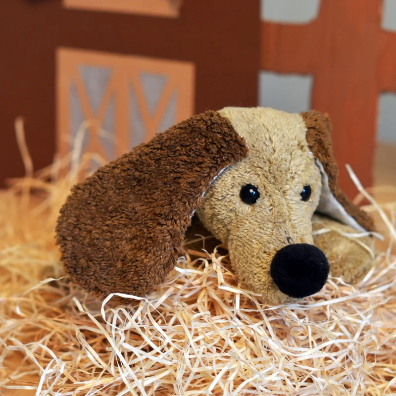 Steiner Bio Kuscheltier Hund Robin