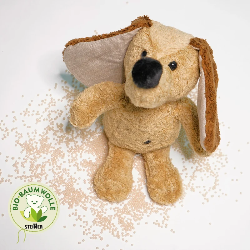 Steiner Bio Kuscheltier Hund Robin