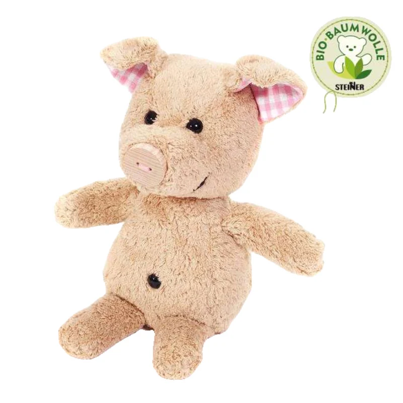 Steiner Bio Kuscheltier Schwein Stella