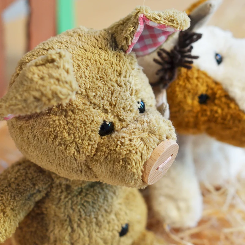 Steiner Bio Kuscheltier Schwein Stella
