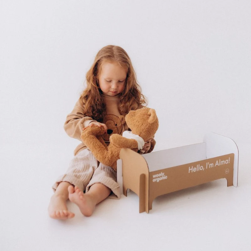 Wooly Organic Yoga Teddy
