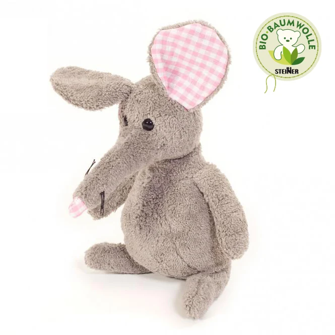 Steiner Bio Kuscheltier Maus Mia