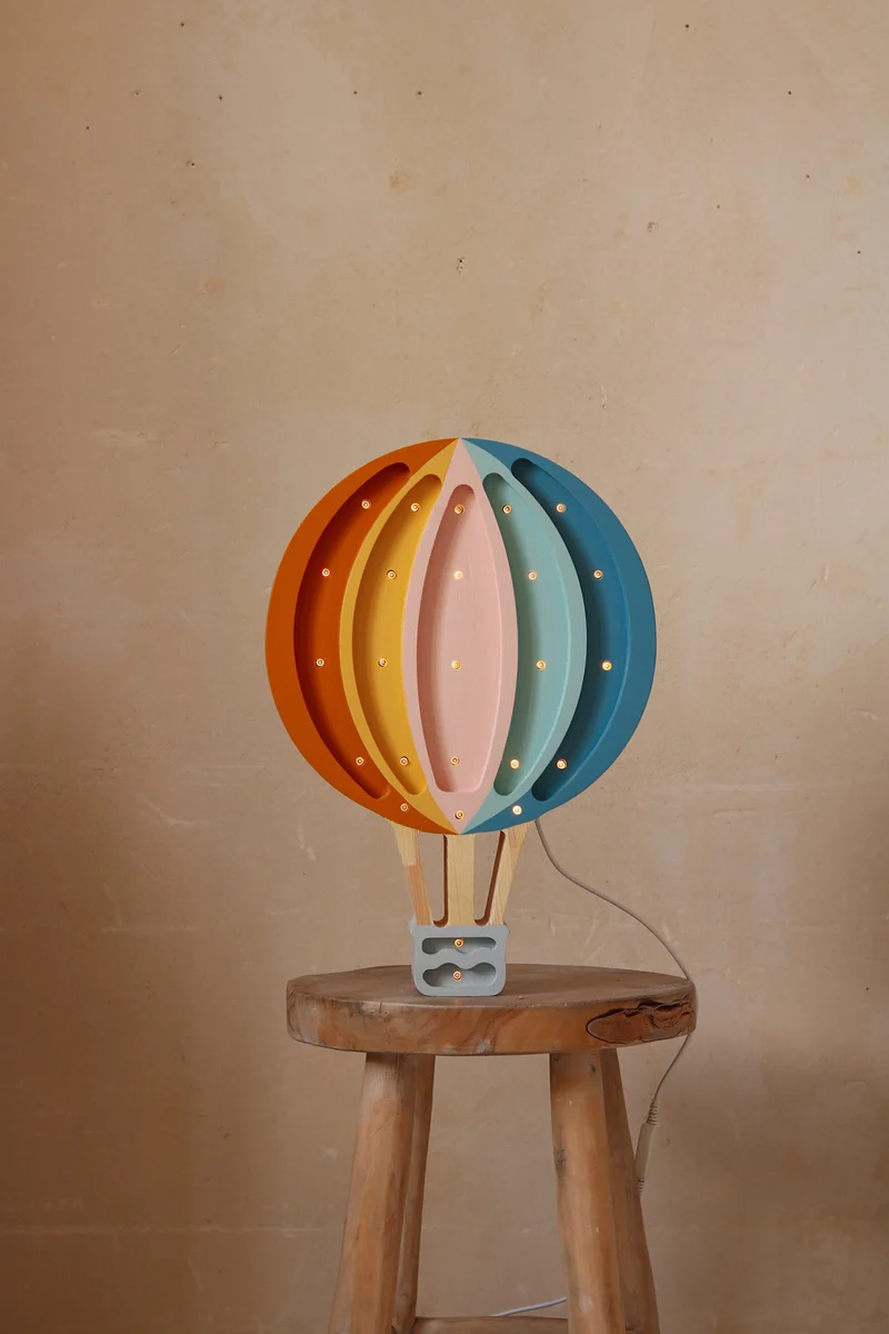 Little Lights LL027-440 Heißluftballon Lampe Retro