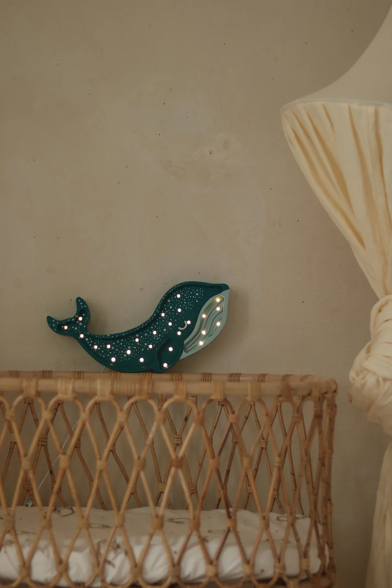 Little Lights LL062-440 Wal Lampe in blau