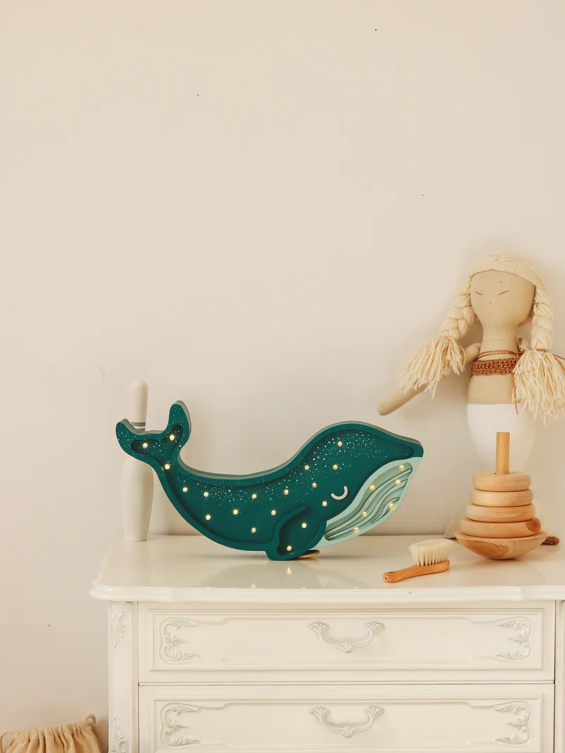Little Lights LL062-440 Wal Lampe in blau