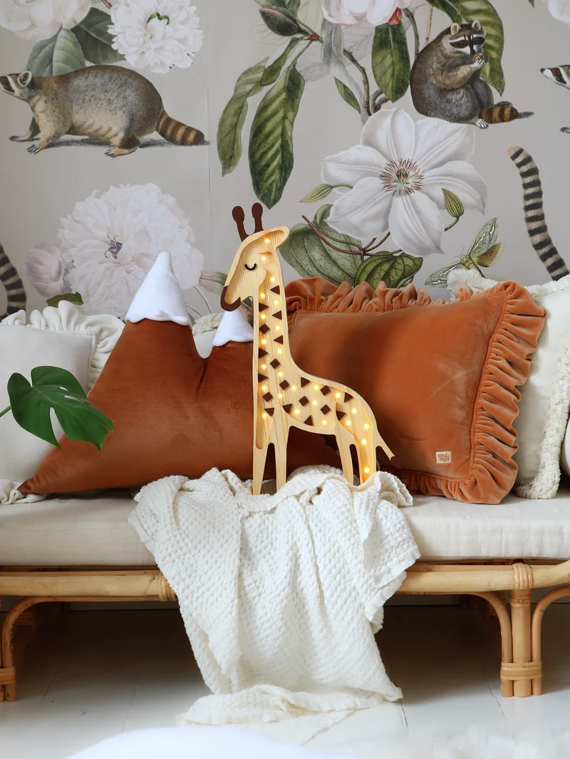 Little Lights LL053-000 Giraffe Lampe in natur