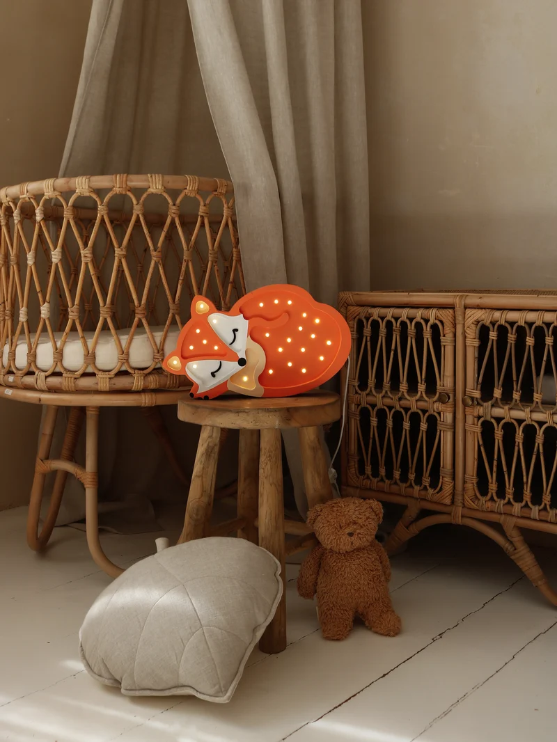 Little Lights LL001-316 Fuchs Lampe in orange