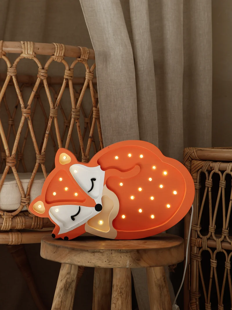 Little Lights LL001-316 Fuchs Lampe in orange