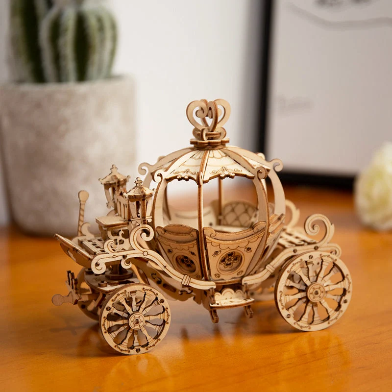 Robotime Pumpkin Cart TG302