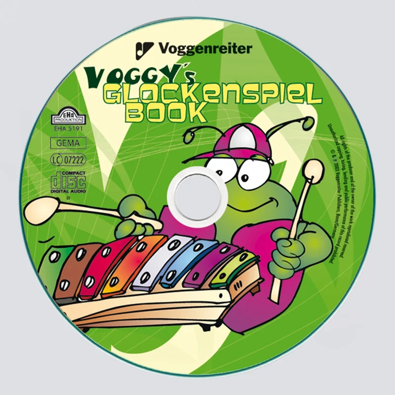 Voggys Glockenspiel-Set - ENGLISCH EDITION