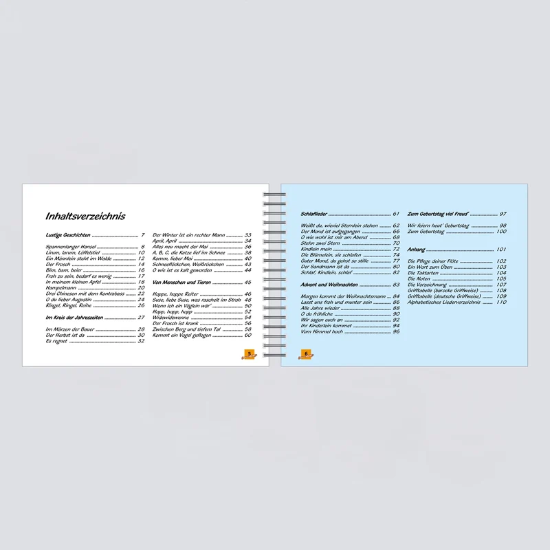 Voggys Blockflöten-Liederbuch