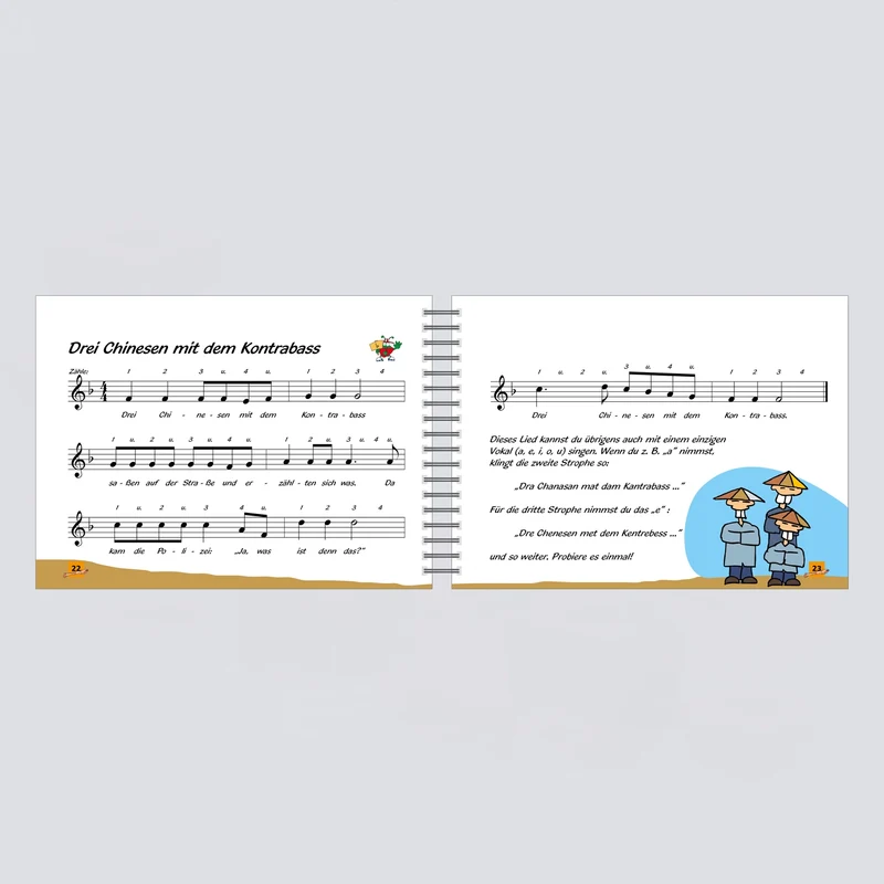 Voggys Blockflöten-Liederbuch