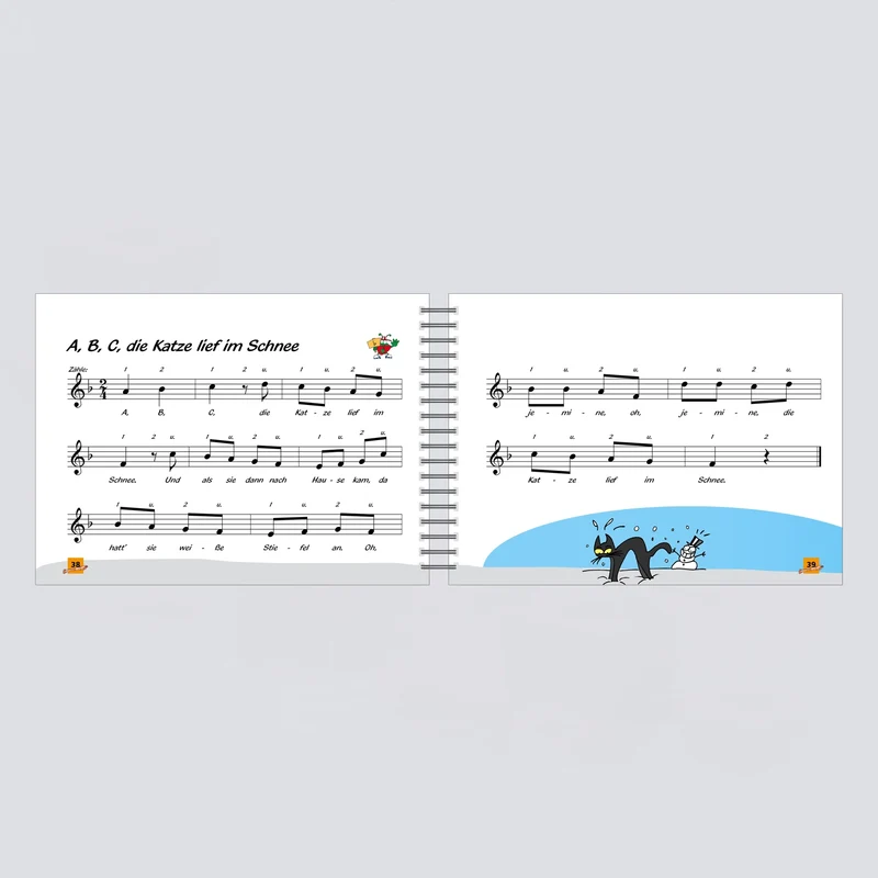 Voggys Blockflöten-Liederbuch