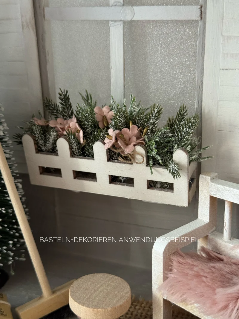 Papiersträußchen Florella rosé