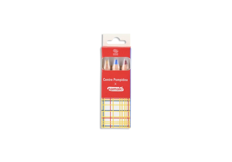 Schminkstifte für Kinder Jumbo - 3 Farben - Centre Pompidou x Namaki